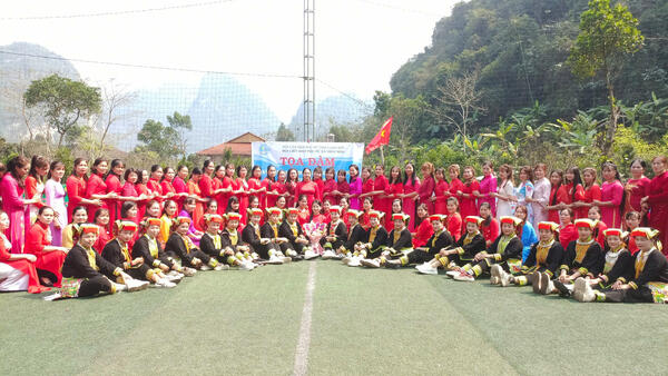 Sôi nổi các hoạt động hưởng ứng Tuần lễ Áo dài và kỷ niệm 116 năm Ngày Quốc tế Phụ nữ tại xã Nhất Hòa