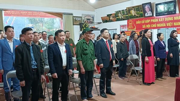 XÃ NHẤT HÒA RỘN RÀNG KHÔNG KHÍ NGÀY HỘI TOÀN DÂN ĐI BẦU CỬ