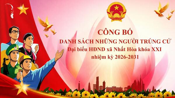 Nhiệt liệt chúc mừng 20 đại biểu HĐND xã trúng cử nhiệm kỳ 2026–2031. Vinh dự – Trách nhiệm – Niềm tin của Nhân dân