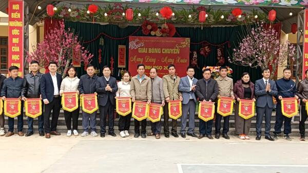 NHẤT HÒA  KHAI MẠC GIẢI BÓNG CHUYỀN MỪNG ĐẢNG MỪNG XUÂN BÍNH NGỌ NĂM 2026